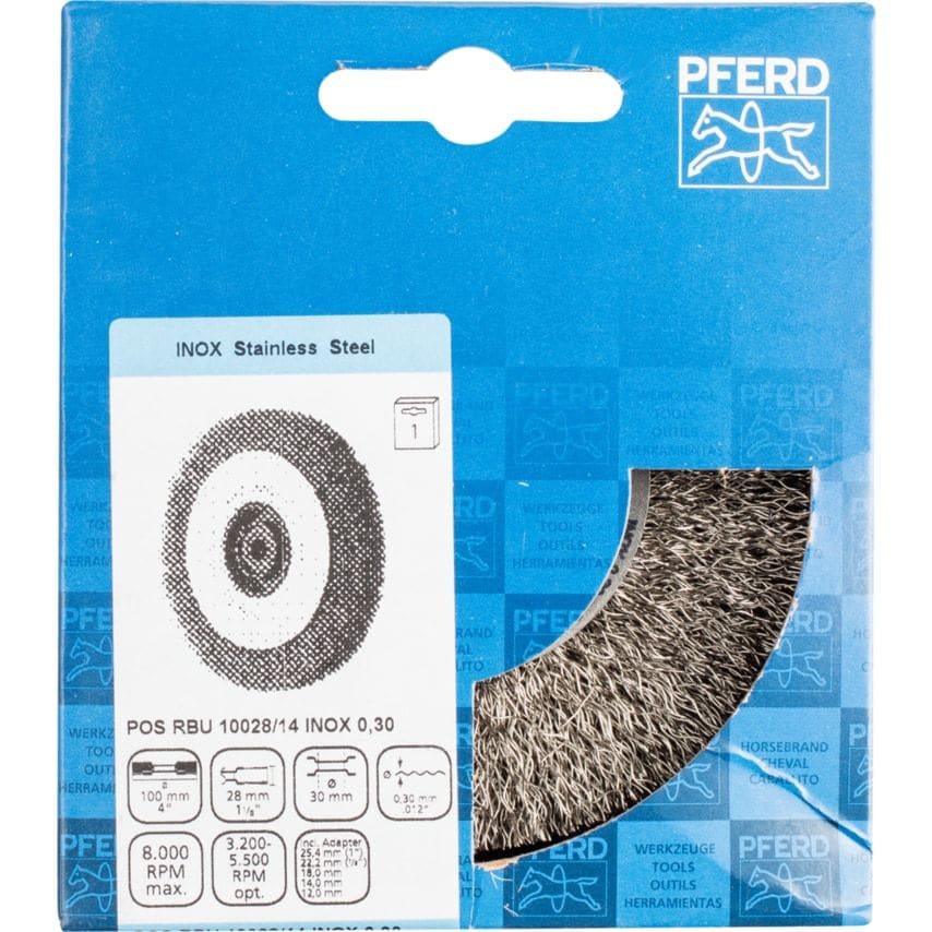Brush POS RBU 10028/14 Inox 0,30