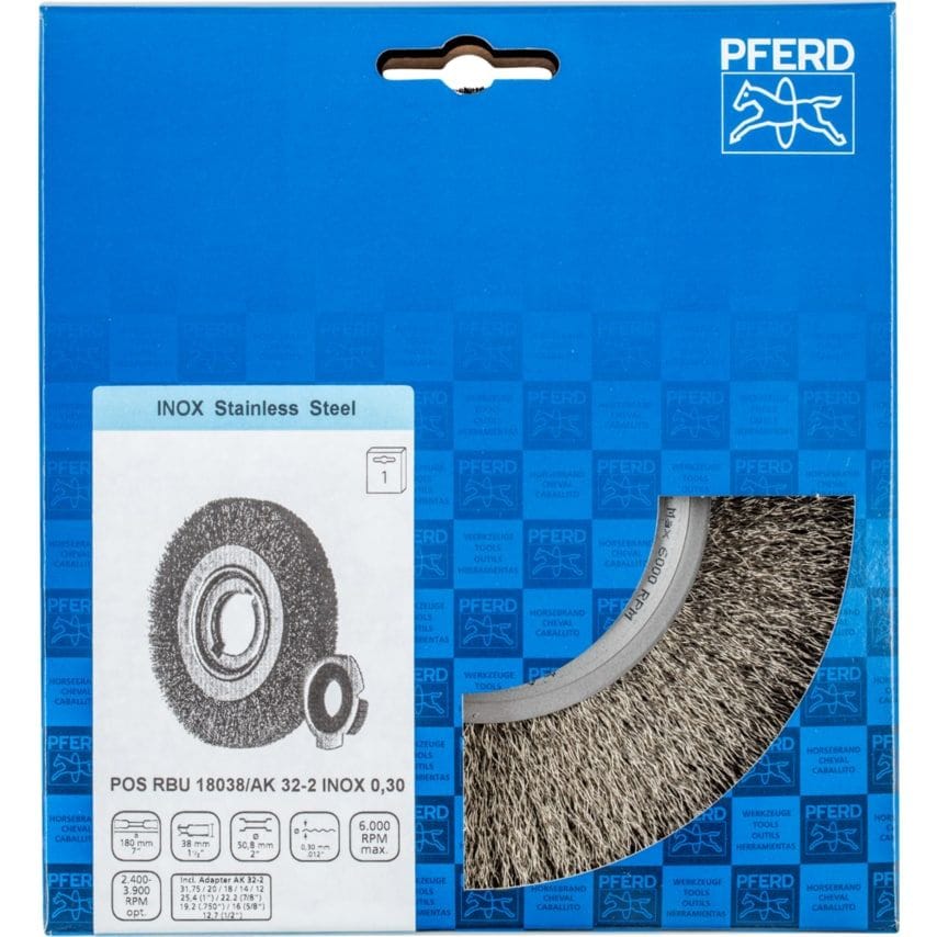 Brush POS RBU 18038/AK 32-2 Inox 0,30