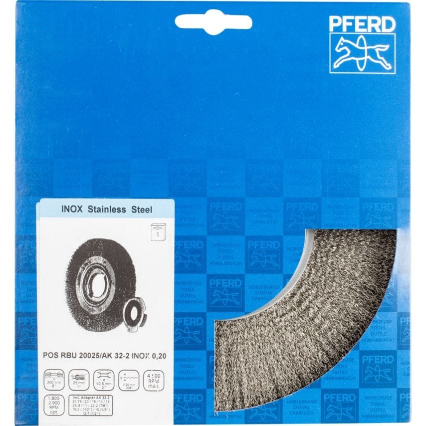 Brush POS RBU 20025/AK 32-2 Inox 0,20