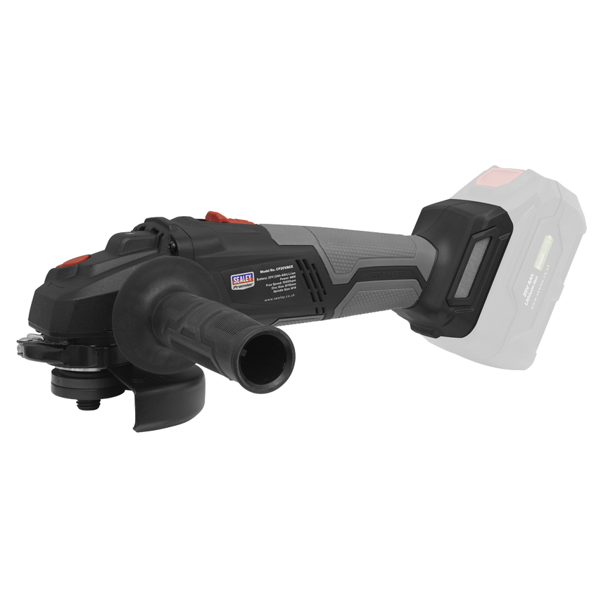 Brushless Angle Grinder Kit 115mm 20V 4AH