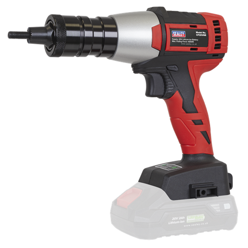 Brushless Cordless Nut Riveter 20V SV20 Series - 2 Batteries