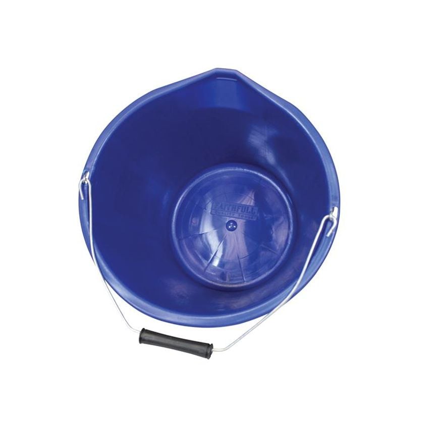 Builder's Industrial Bucket 14 litre (3 gallon) - Blue FAI3GBUCKIN