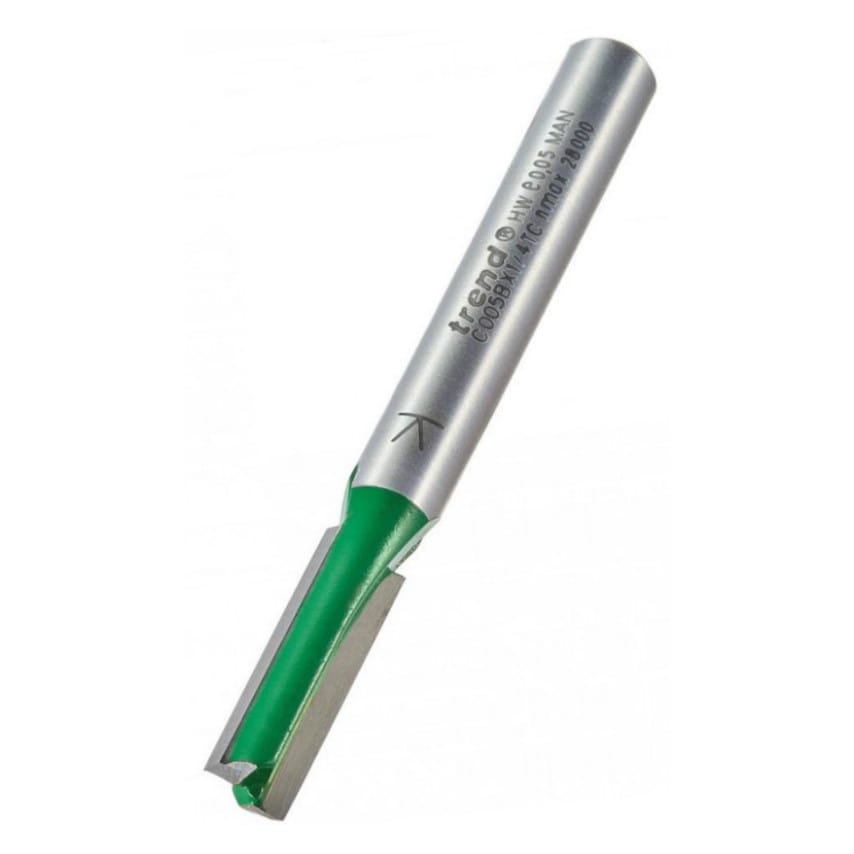 C005B 1/4" Tungsten Carbide 2 Flute Router Cutter