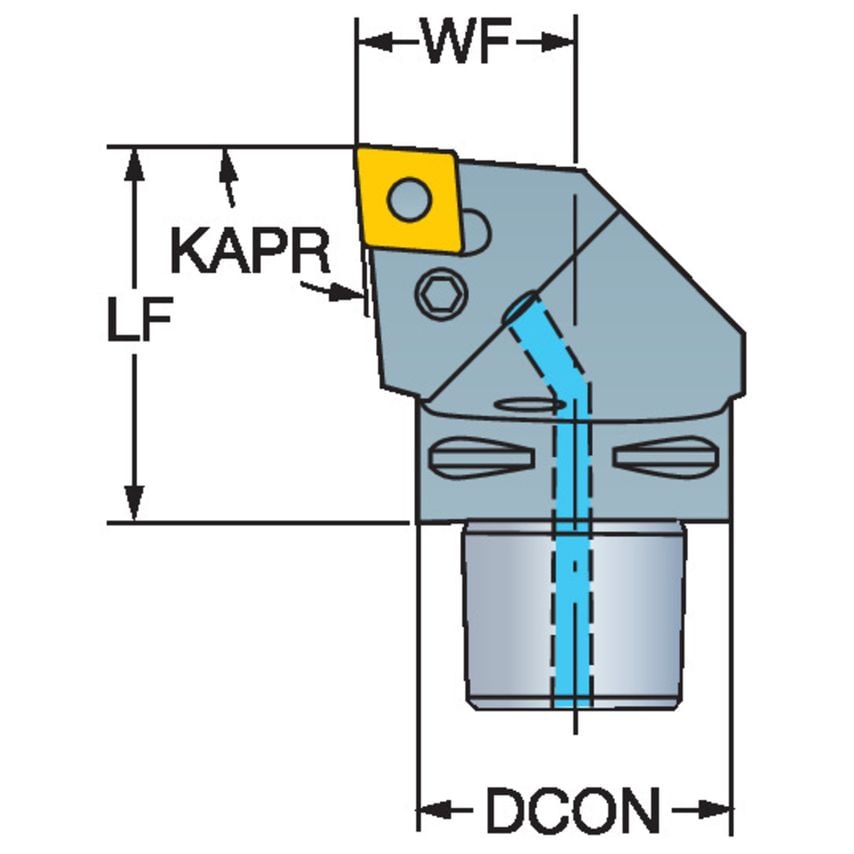 C10-PCLNR-68110-25 Cutting Unit for Turning