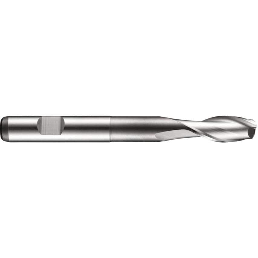 C135 10.00MM HSS-E 2 Flute Flatted Shank Slot Drill