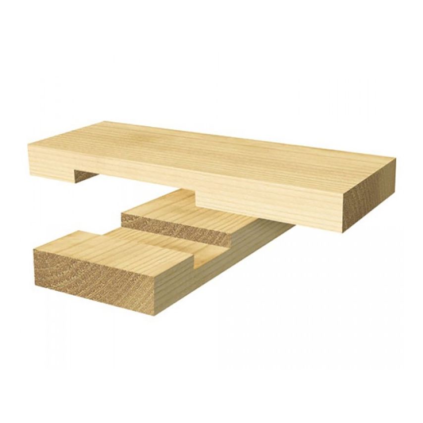 C153 x 1/2 TCT Two Flute Workshop Cutter 12.7 x 50.0mm TREC15312TC