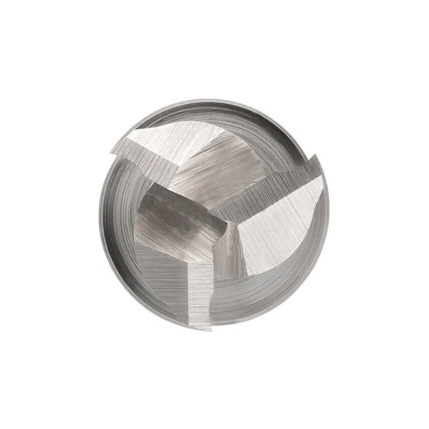 C346 12.00mm HSS-E 3 Flute Flatted Shank Long Series Slot Drill DIN 844L