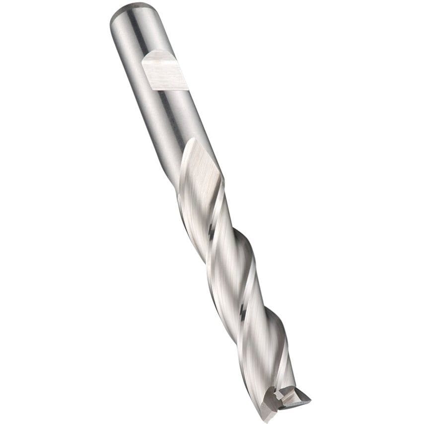 C346 20.00MM HSS-E 3 Flute Flatted Shank Long Series Slot Drill DIN 844L