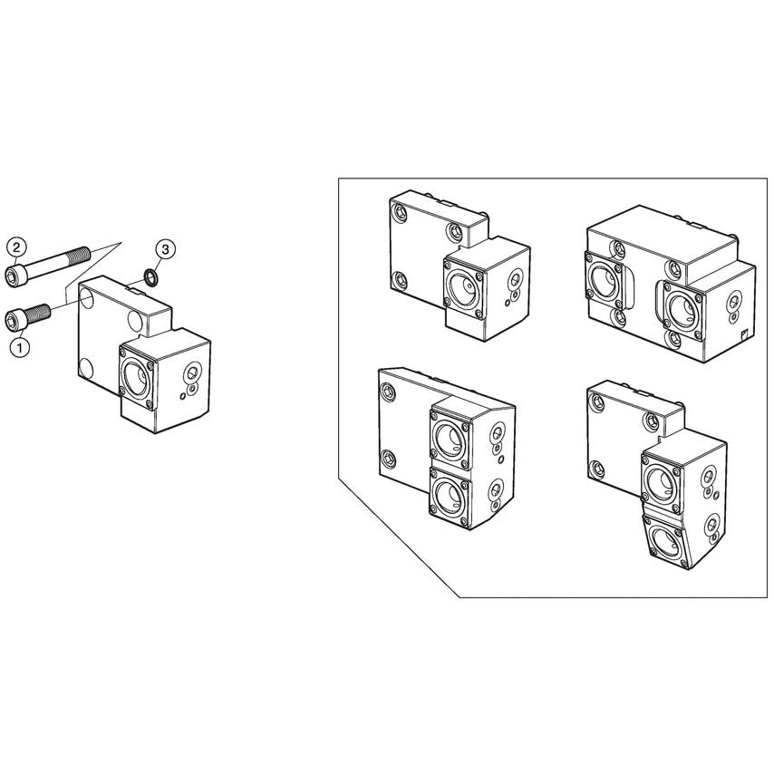 C3-TRE-BT45A Clamping Unit