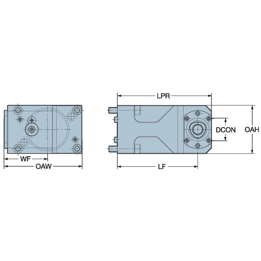 C3-TRI-BT45A Clamping Unit