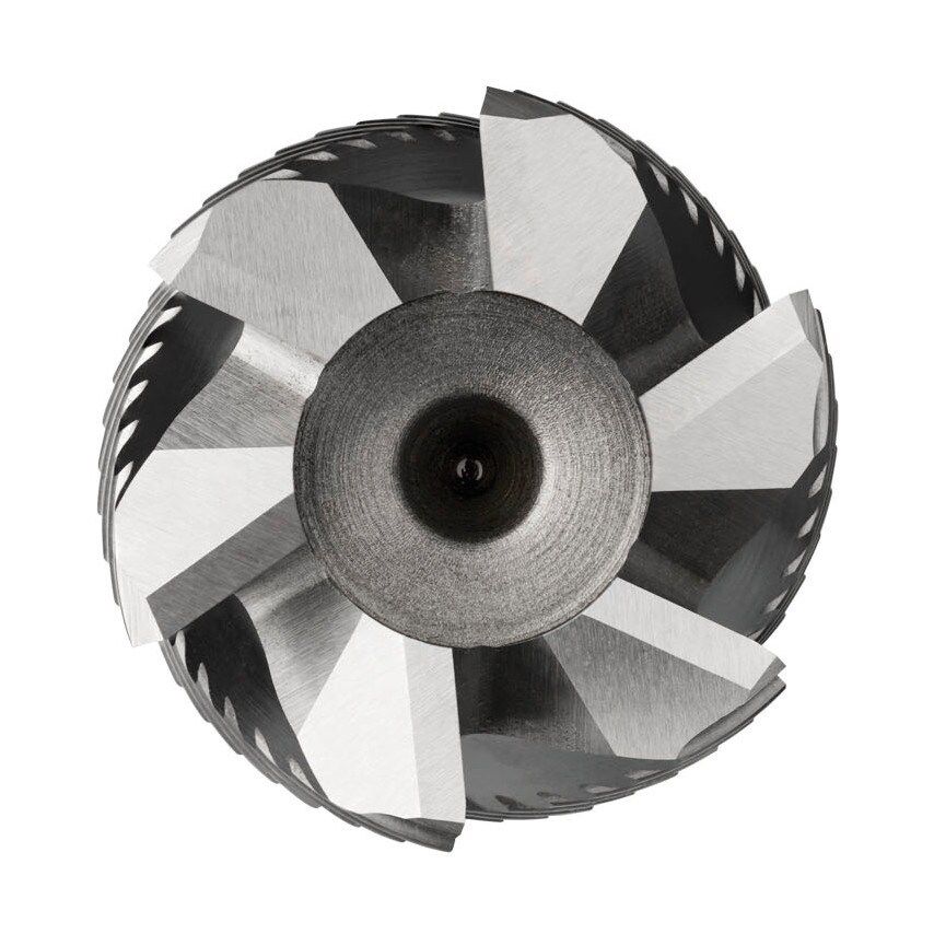 C400 10.00MM HSS-E Multi-flute Flatted Shank Roughing End Mill DIN 844 K