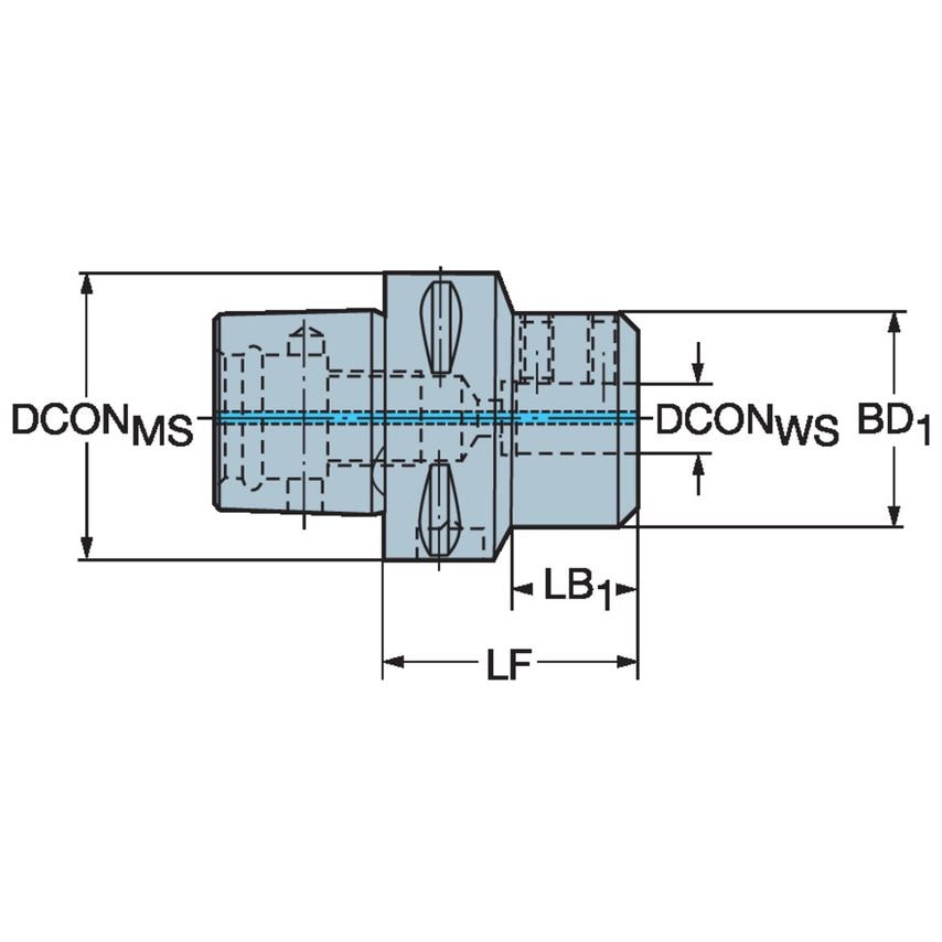 C4-131-00045-12 Cylindrical Shank Adaptor