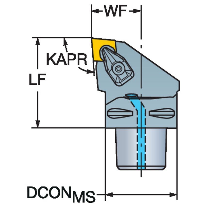 C4-CCLNL-27050-12-4 Cutting Unit for Turning