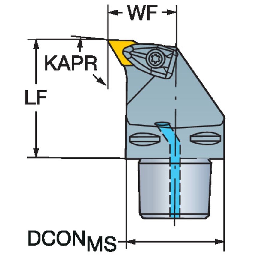 C4-DDUNR-27050-1504 Cutting Unit for Turning