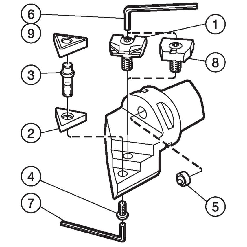 C4-MTJNL-27050-22 Cutting Unit for Turning