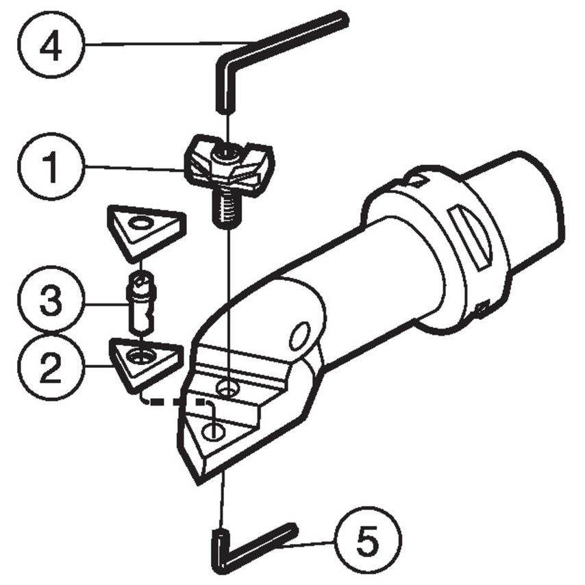 C4-MWLNL-13075-06 T-Max P Cutting Unit
