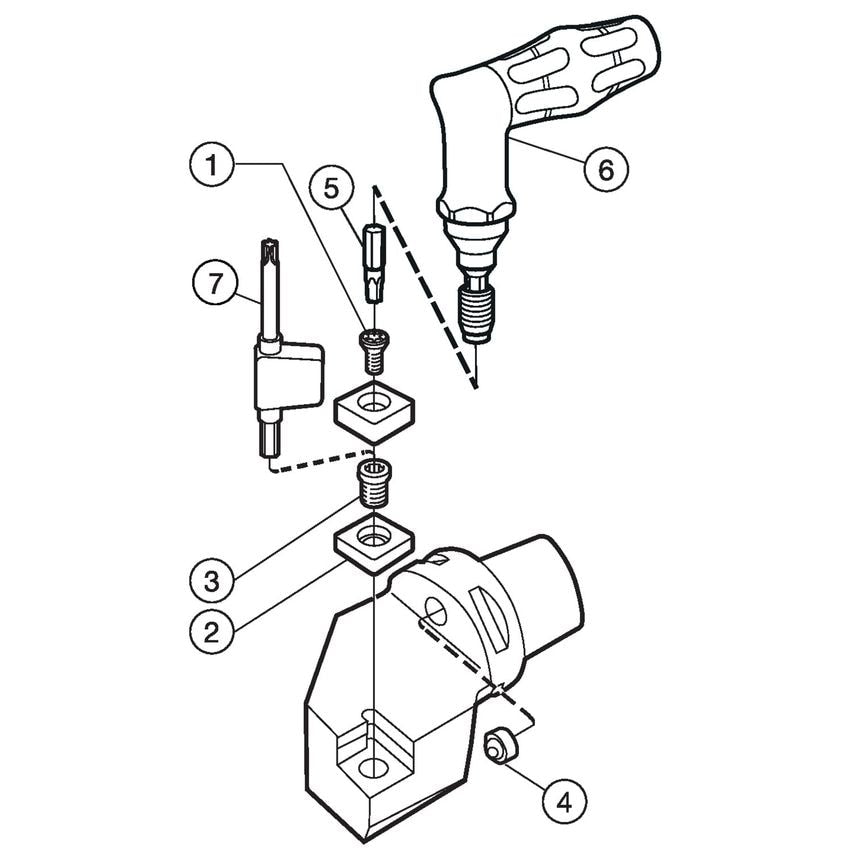 C4-SVJBR-27050-11 CoroTurn 107 Cutting Unit