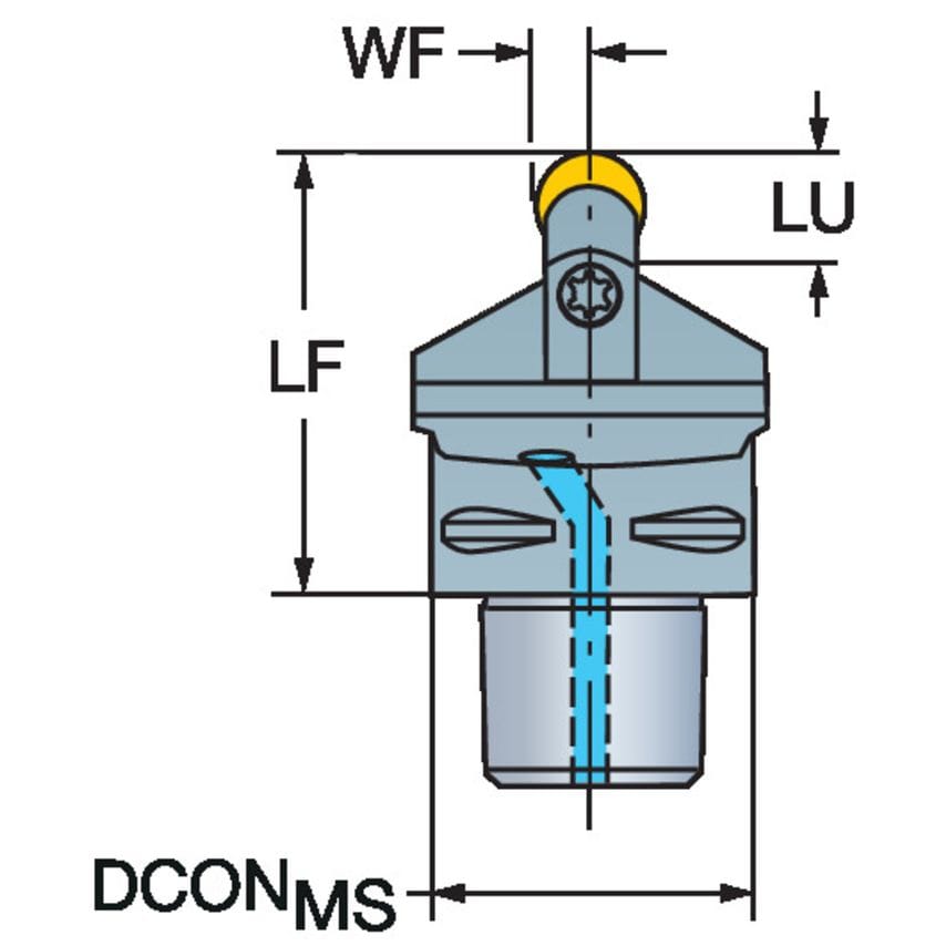 C5-CRDCN-00060-09AV Cutting Unit for Turning