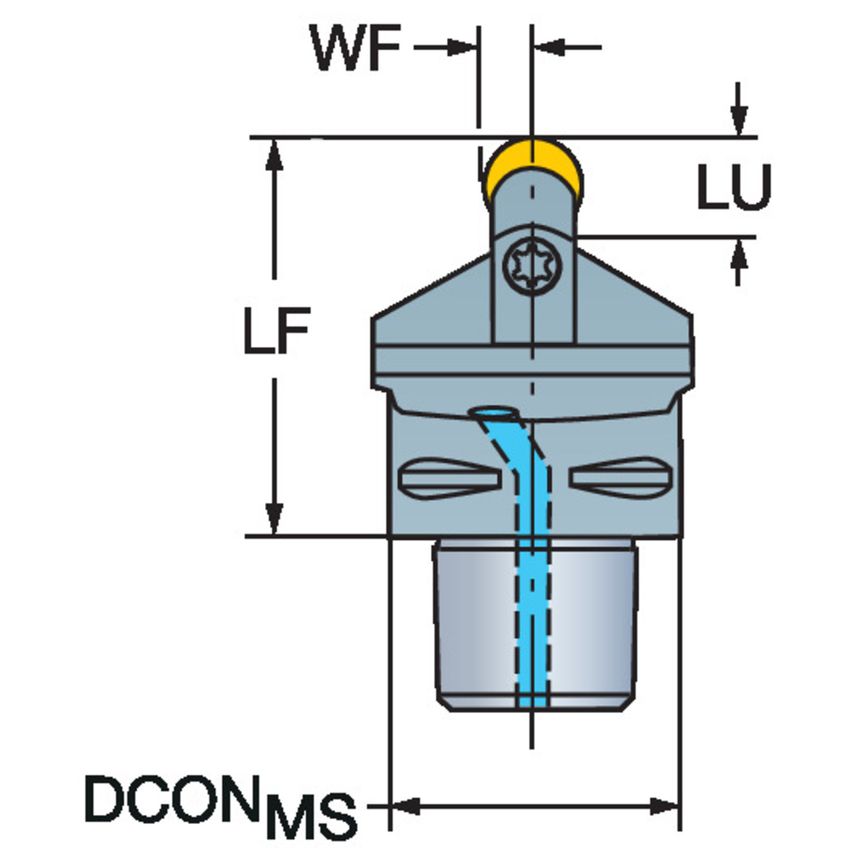 C5-CRDCN-00060-12AV Cutting Unit for Turning
