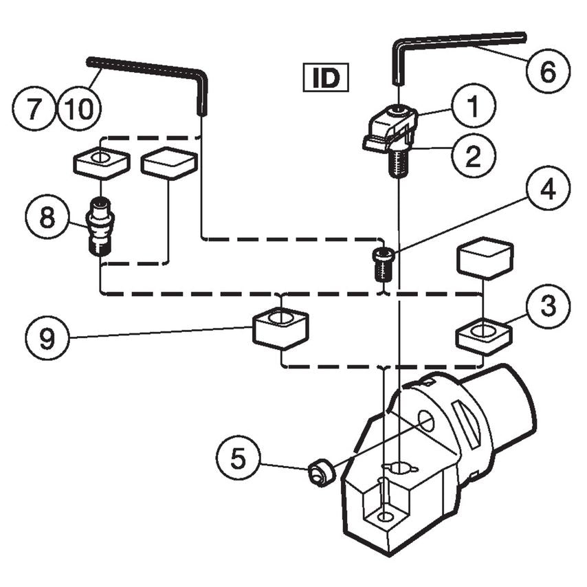 C5-CRSNR-35060-12ID Cutting Unit for Turning