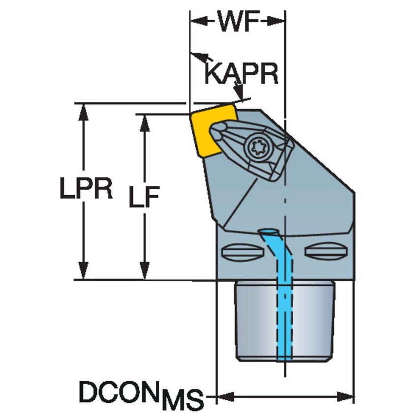 C5-DSKNL-35060-12 T-Max P Cutting Unit