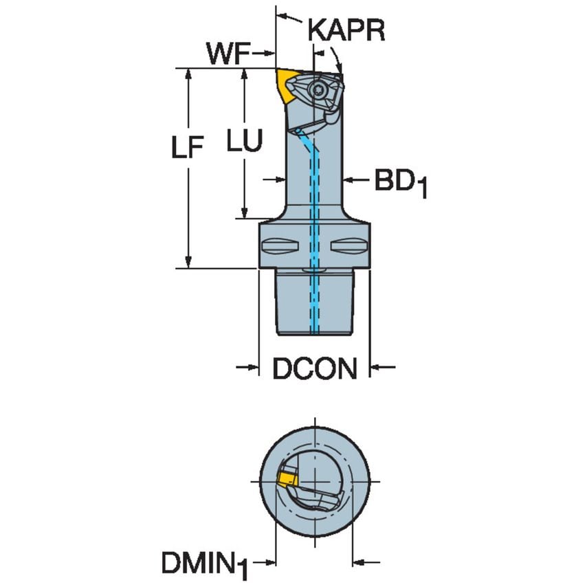 C5-DWLNR-17090-08 Cutting Unit for Turning