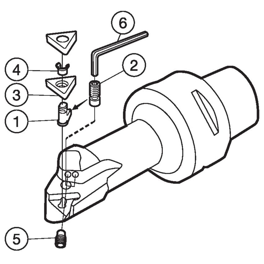 C5-PCLNL2211012HP Toolholder