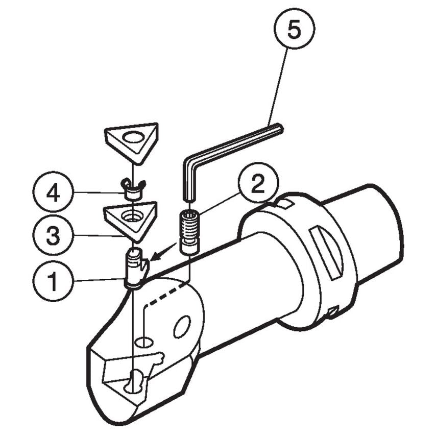 C5-PDUNL-27140-15M1 Cutting Unit for Turning