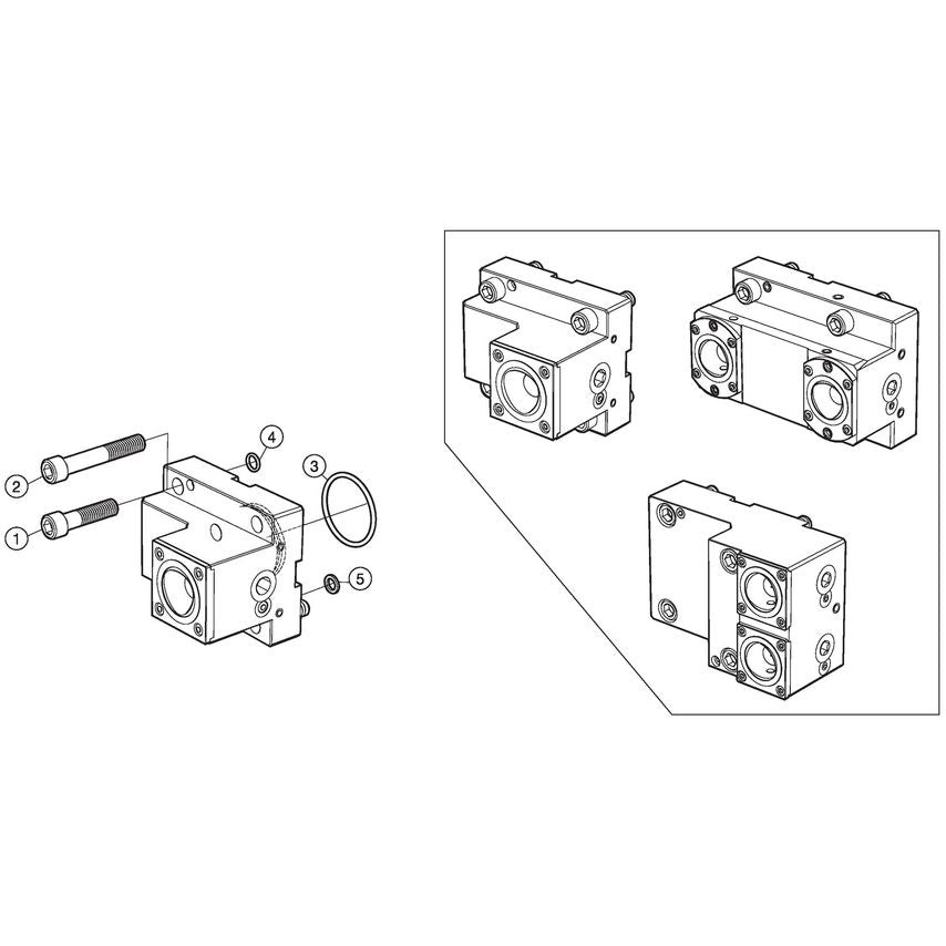 C5-TLE-MS60A-HP Clamping Unit