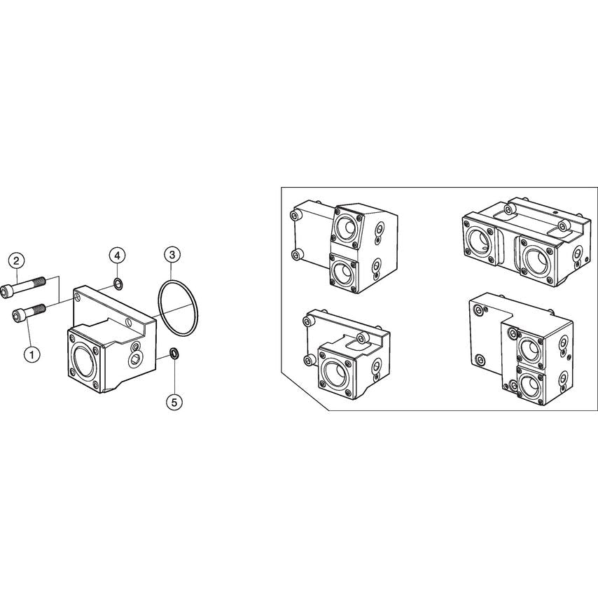 C5-TLE-MZ68A Clamping Unit