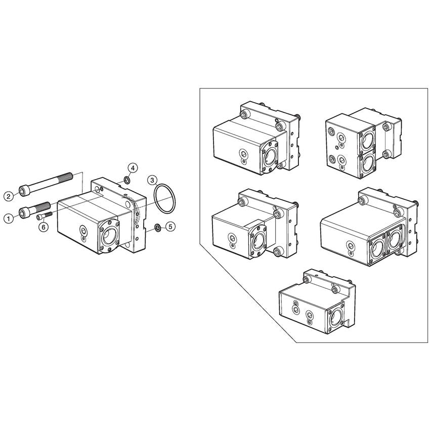 C5-TLI-MS60A-DT Clamping Unit
