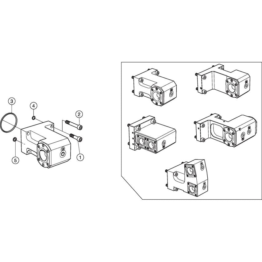 C5-TLI-MZ80A Clamping Unit