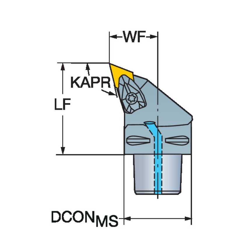 C6-DDHNR-45065-1504 Cutting Unit for Turning
