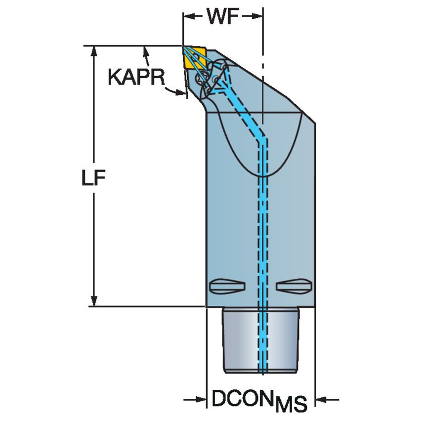 C6-PCLNR-45165-12HP Cutting Unit for Turning
