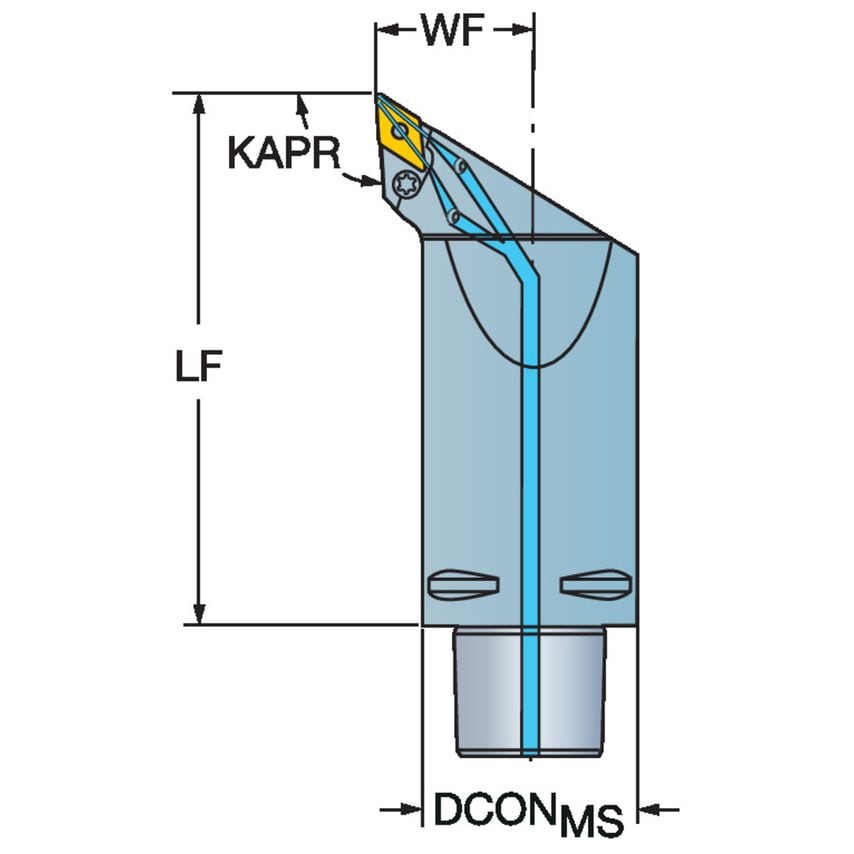 C6-PDJNR-45165-15HP Cutting Unit for Turning