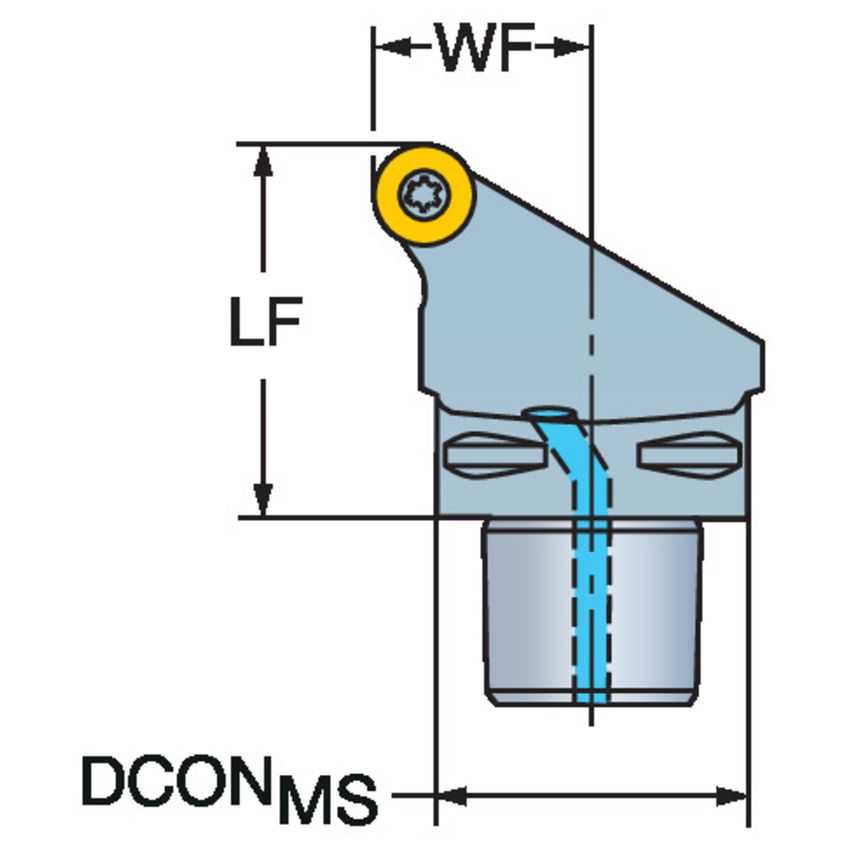 C6-SRSCR-45065-16 Cutting Unit for Turning