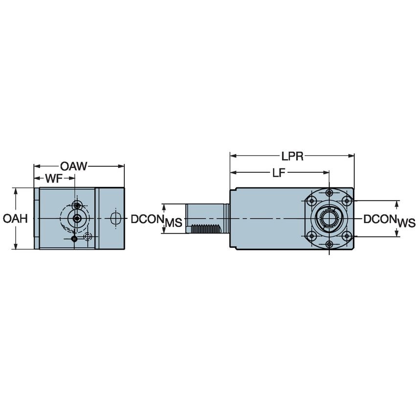 C6-TRI-MZ50V Clamping Unit