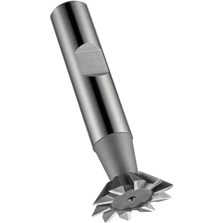 C830 25X6.3MM HSS-E Flatted Shank Dovetail Cutter DIN 1833 C