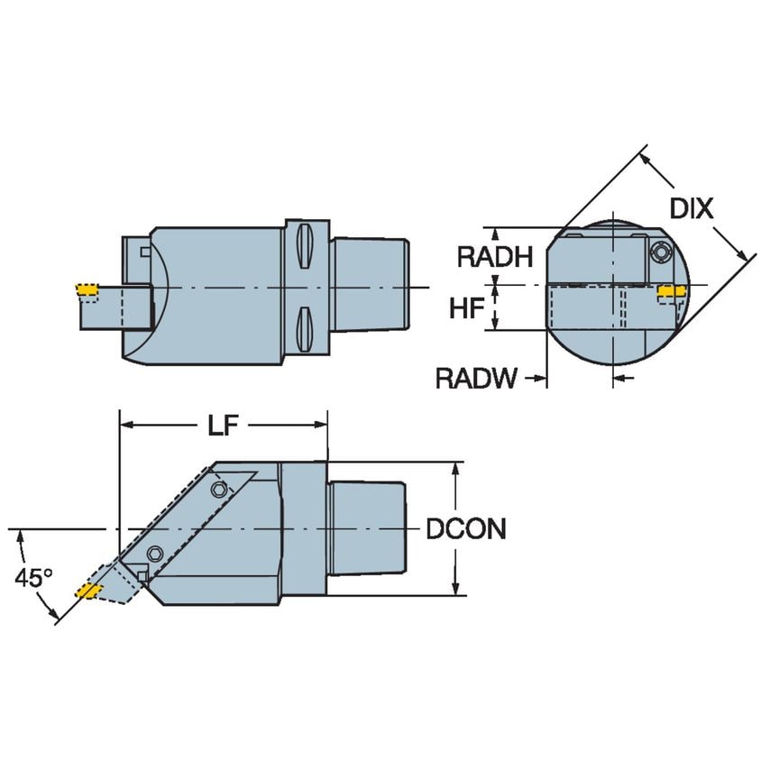 C8-ASHL45-50135-32 Adaptor