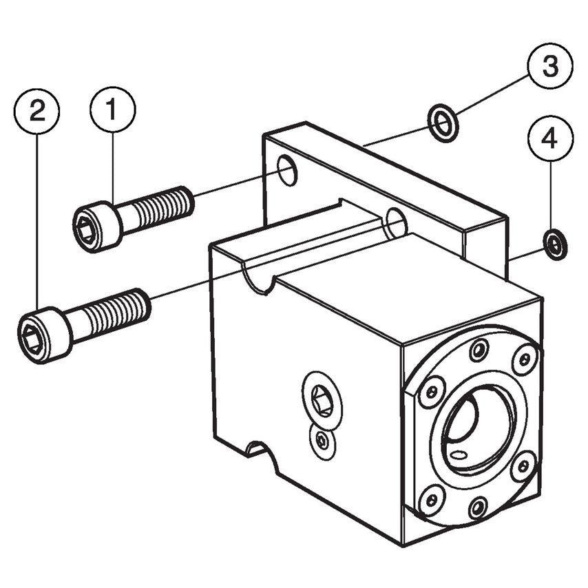 C8-TRI-MZ-F Clamping Unit
