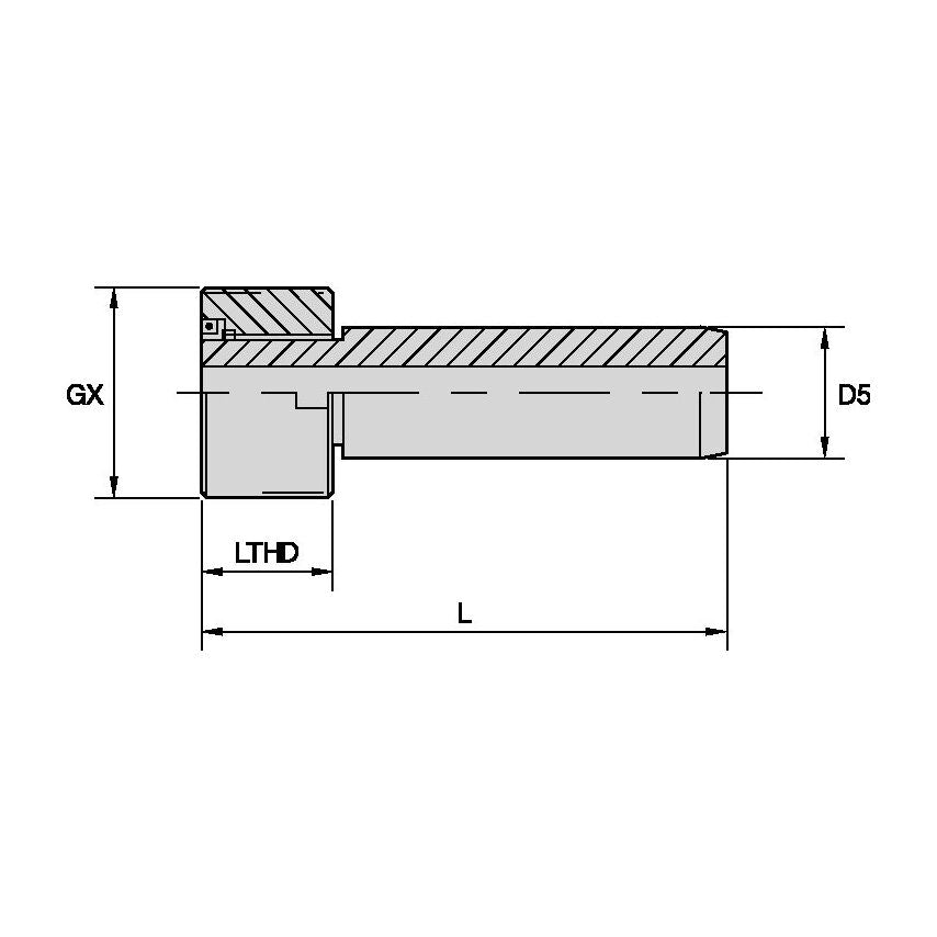 CAHSK125 HSK125A Coolant Assembly Unit