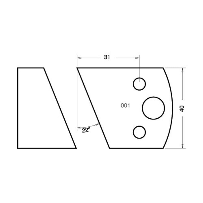 CB9830 Cutterblock & Cutters Set