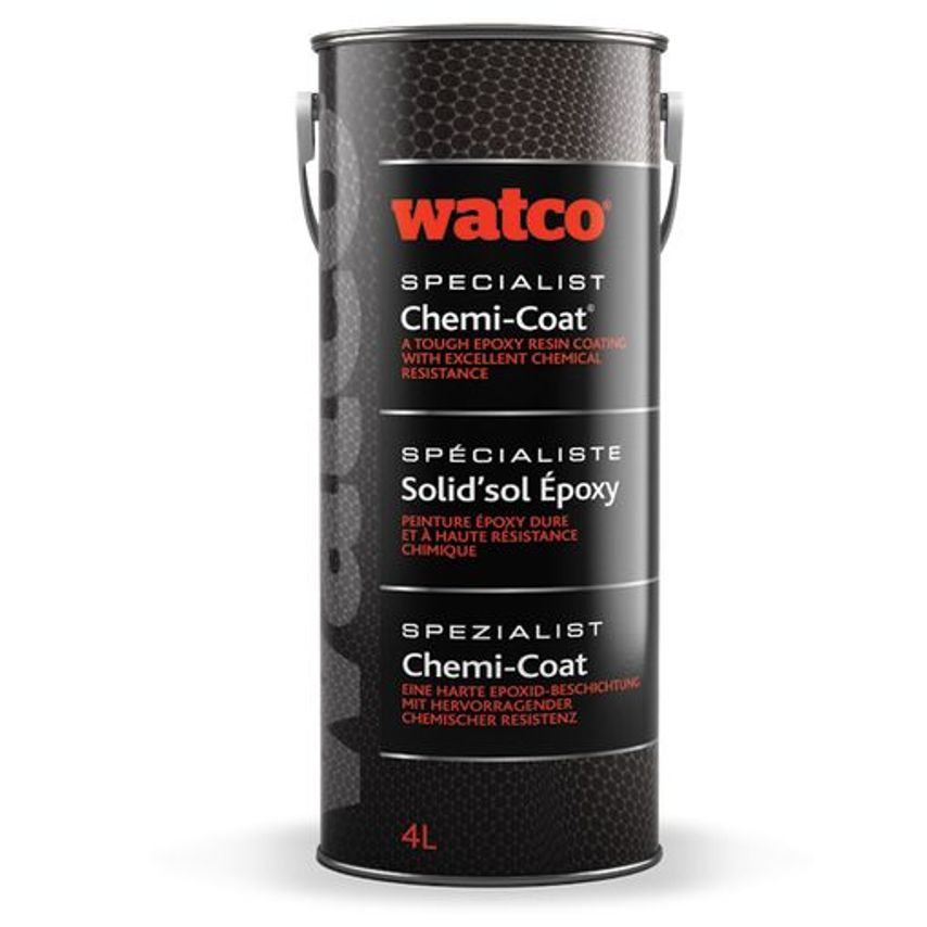 CCBLK4 Chemi-Coat Black, 4L