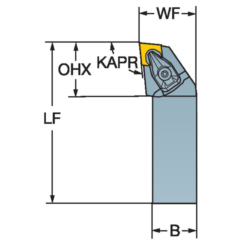 CCLNL 2525M 12-4 Tool Holder