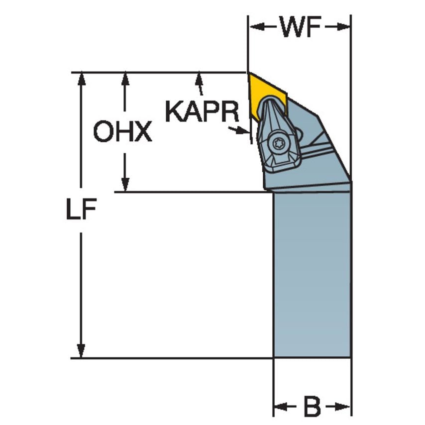 CDJNR 2525M 15-4 Tool Holder