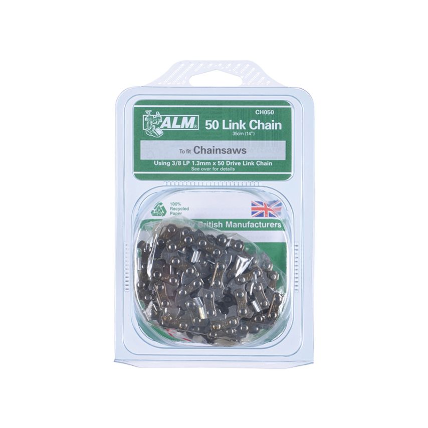 CH050 Chainsaw Chain 3/8in x 50 links 1.3mm - Fits 35cm Bars ALMCH050