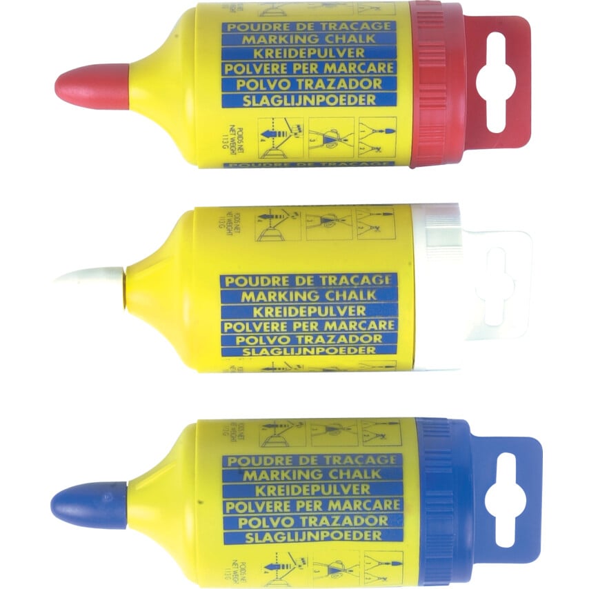 CHALK224R Chalk Refill 224gm - Red