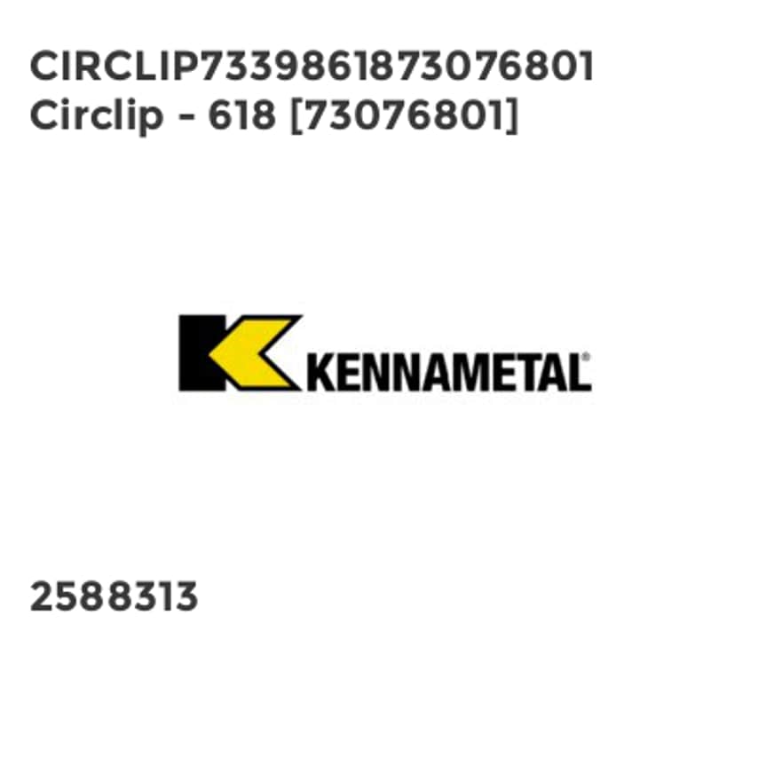CIRCLIP7339861873076801 Circlip - 618 [73076801]