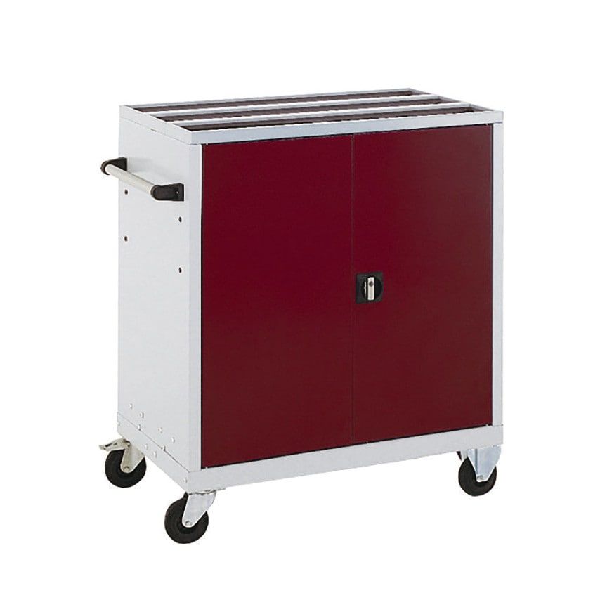 CNC Tool Trolley Door Kit - Light Grey/Red