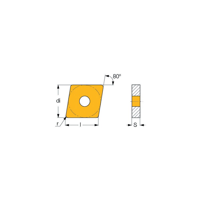 CNMG 120408-TF Insert Grade IC907